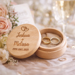 Load image into Gallery viewer, Wooden Ring Box
