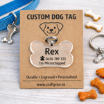 Load image into Gallery viewer, Custom Engraved Dog Tag
