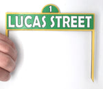 Load image into Gallery viewer, Sesame Street + Name +  Age  Cake Topper
