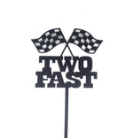 Load image into Gallery viewer, TWO FAST Cake Topper

