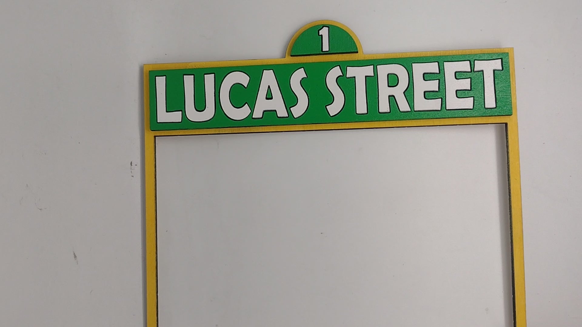 Sesame Street + Name +  Age  Cake Topper