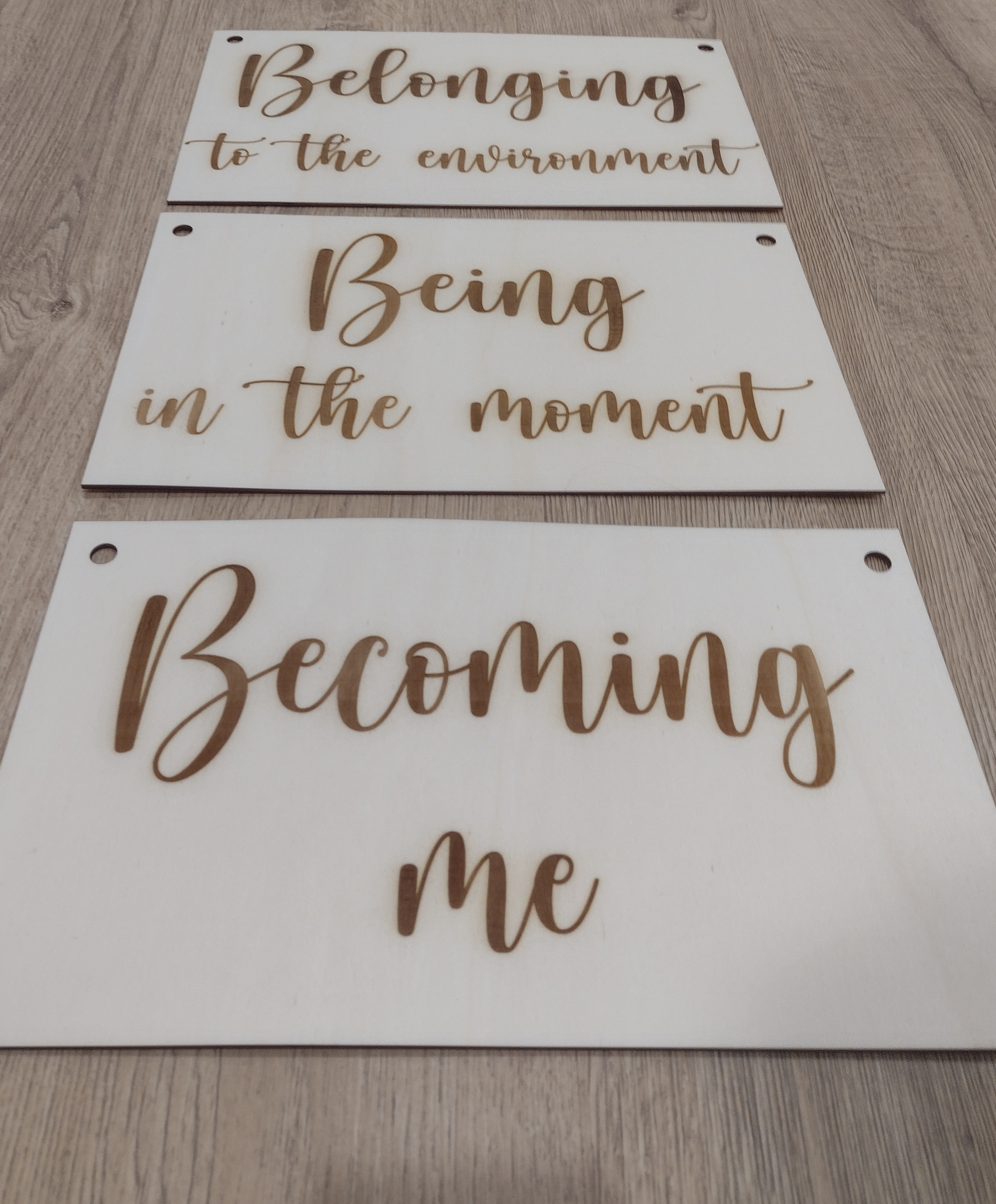 Belonging, Being, Becoming Signs