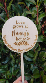 Load and play video in Gallery viewer, Personalised Plant Stick For Her
