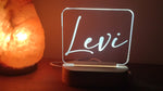 Load and play video in Gallery viewer, Personalised Acrylic Lamps - Name Only
