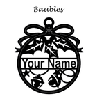 Load image into Gallery viewer, Christmas Ornament (Reindeer / Baubles / Snowflake)
