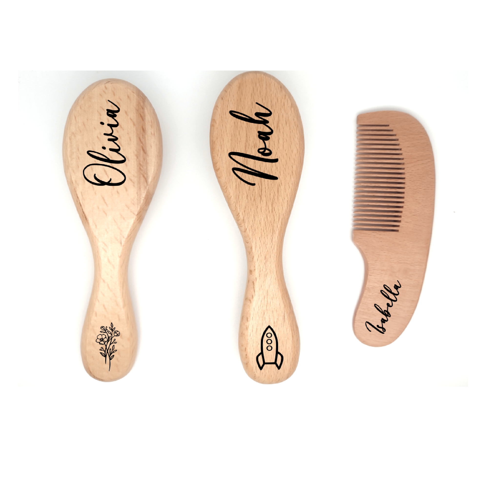 Baby Comb and Brush Set