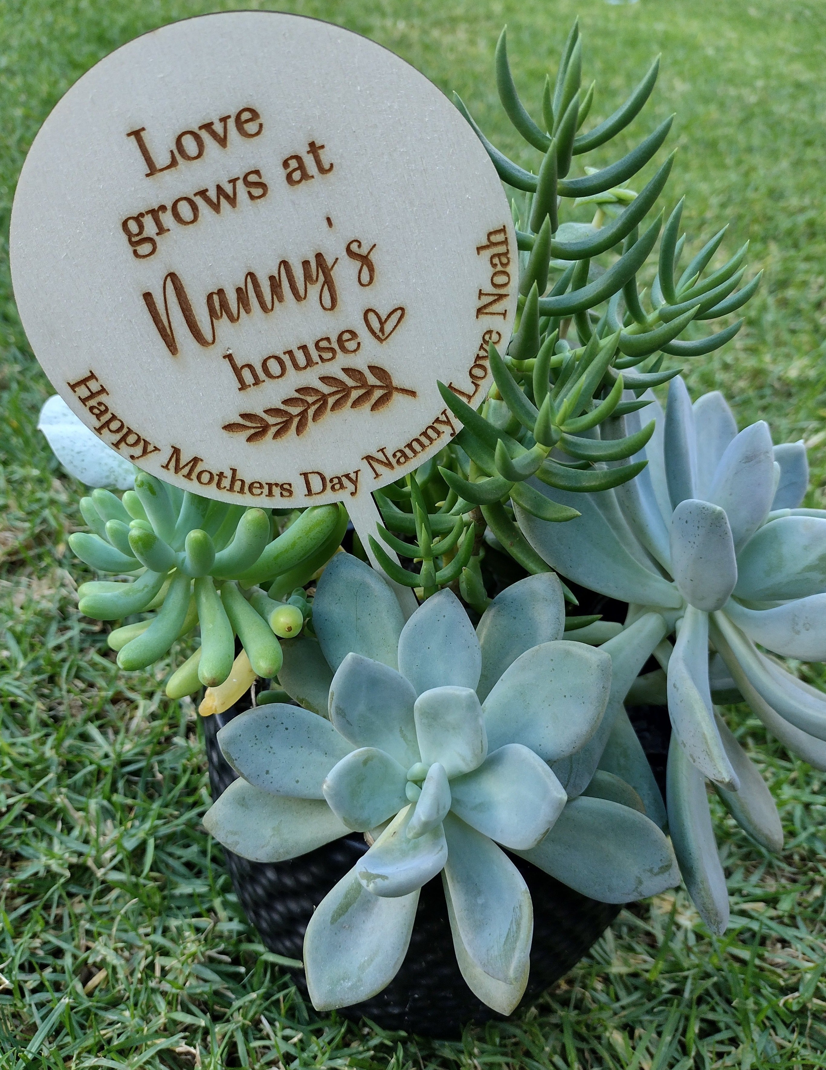 Personalised Plant Stick For Her