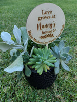 Load image into Gallery viewer, Personalised Plant Stick For Her
