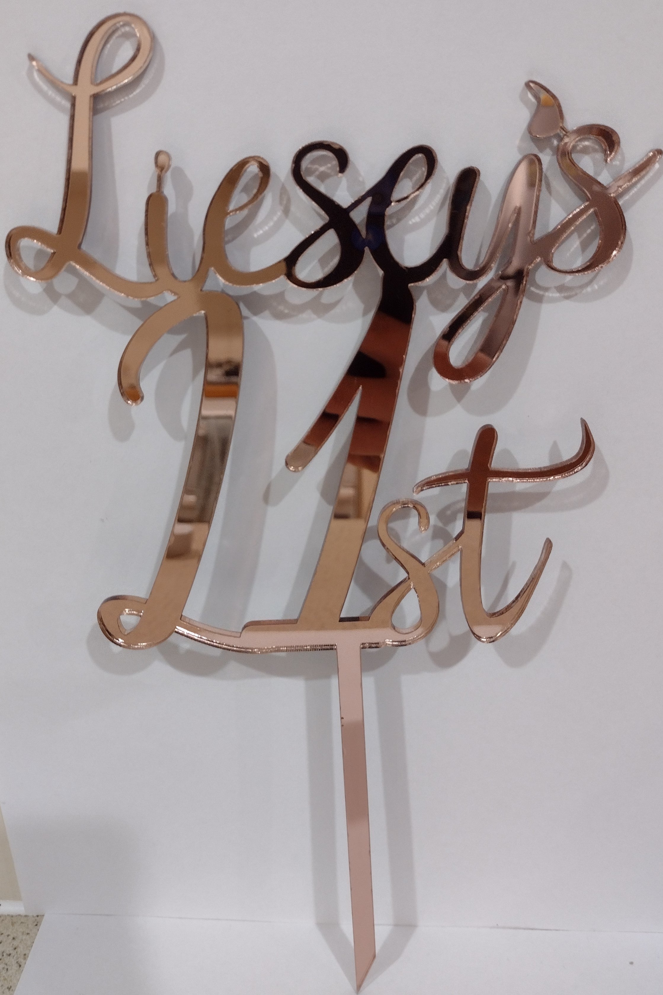 Name's Age Cake Topper Birthday