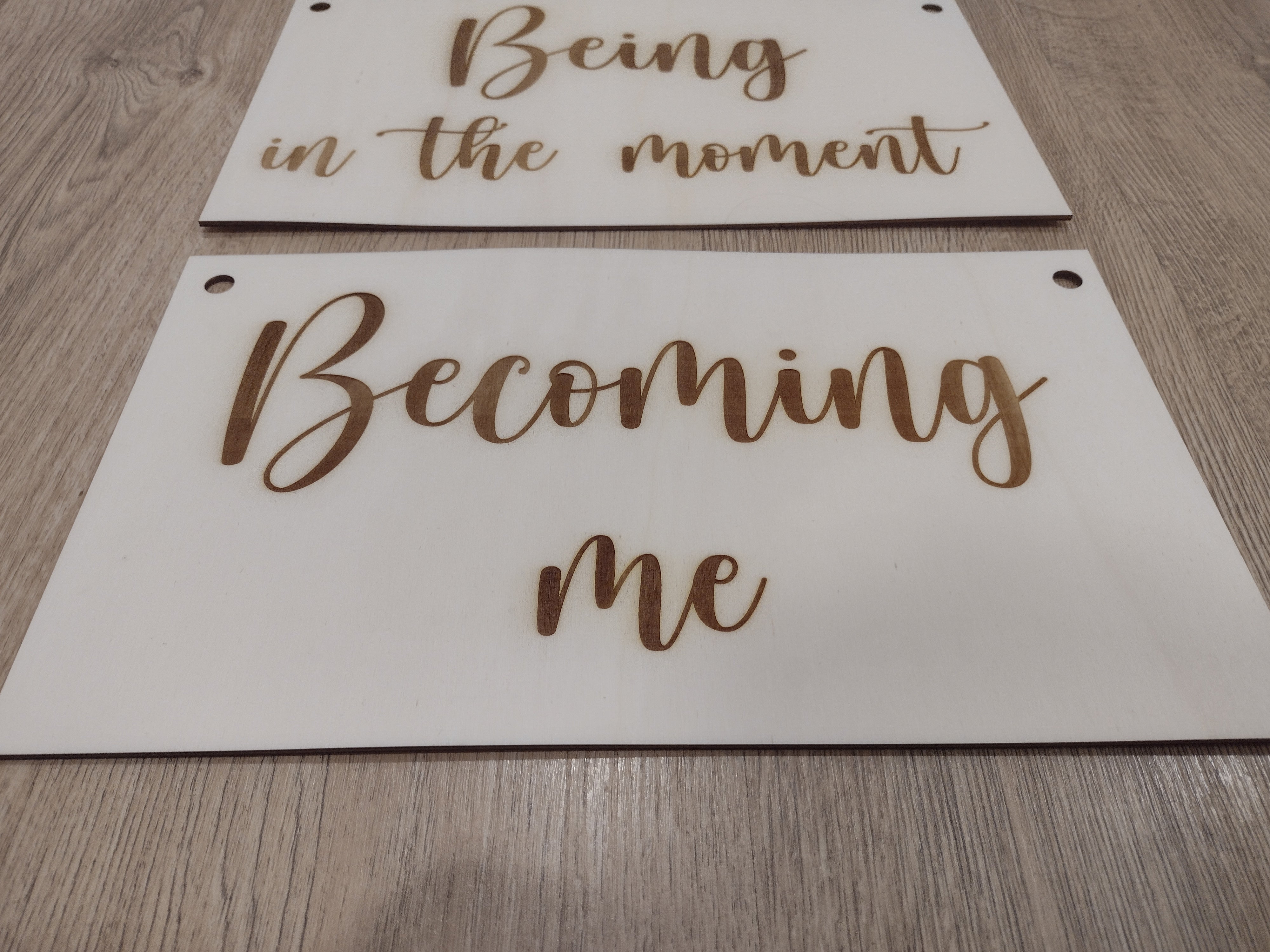 Belonging, Being, Becoming Signs