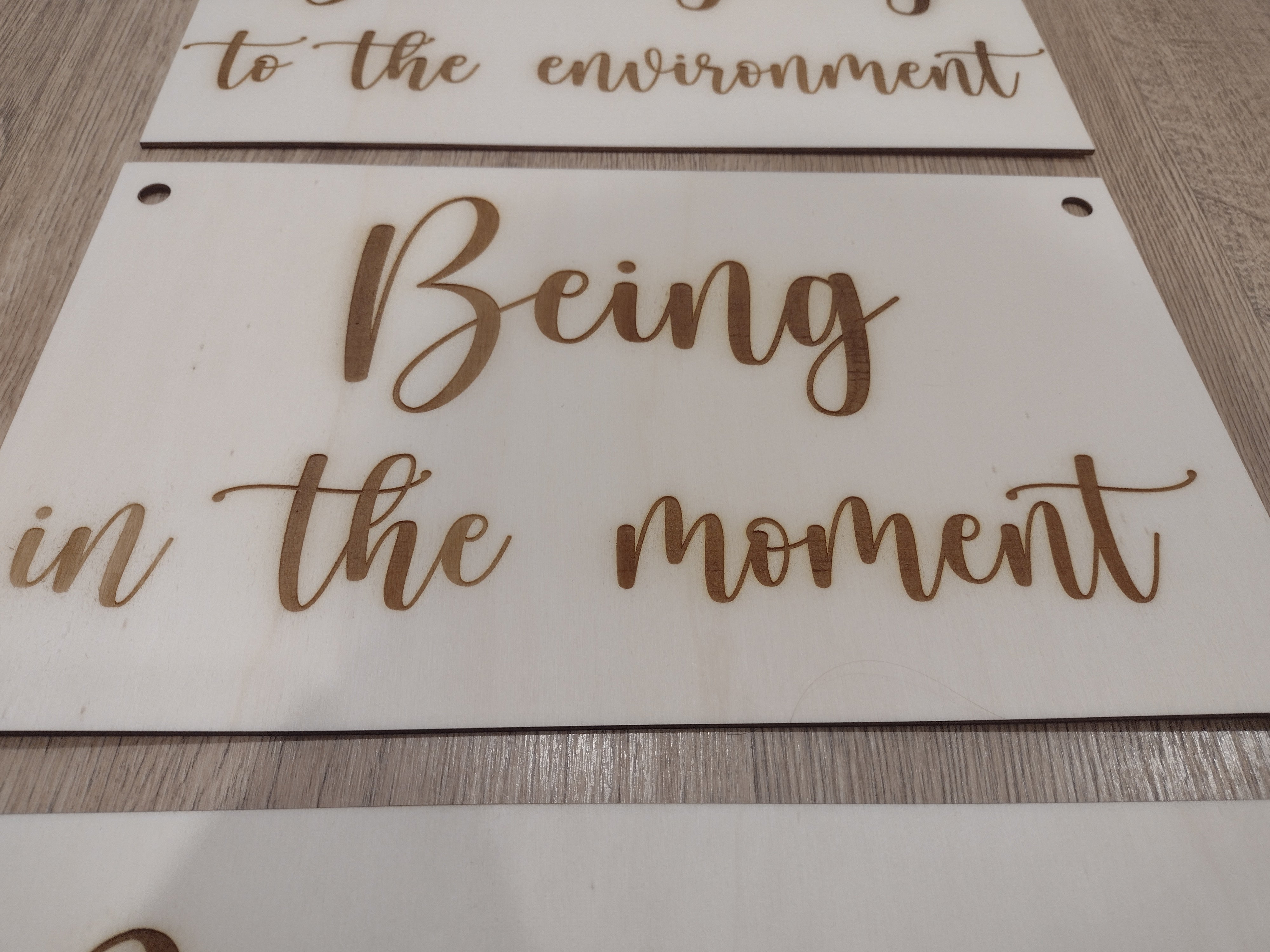 Belonging, Being, Becoming Signs