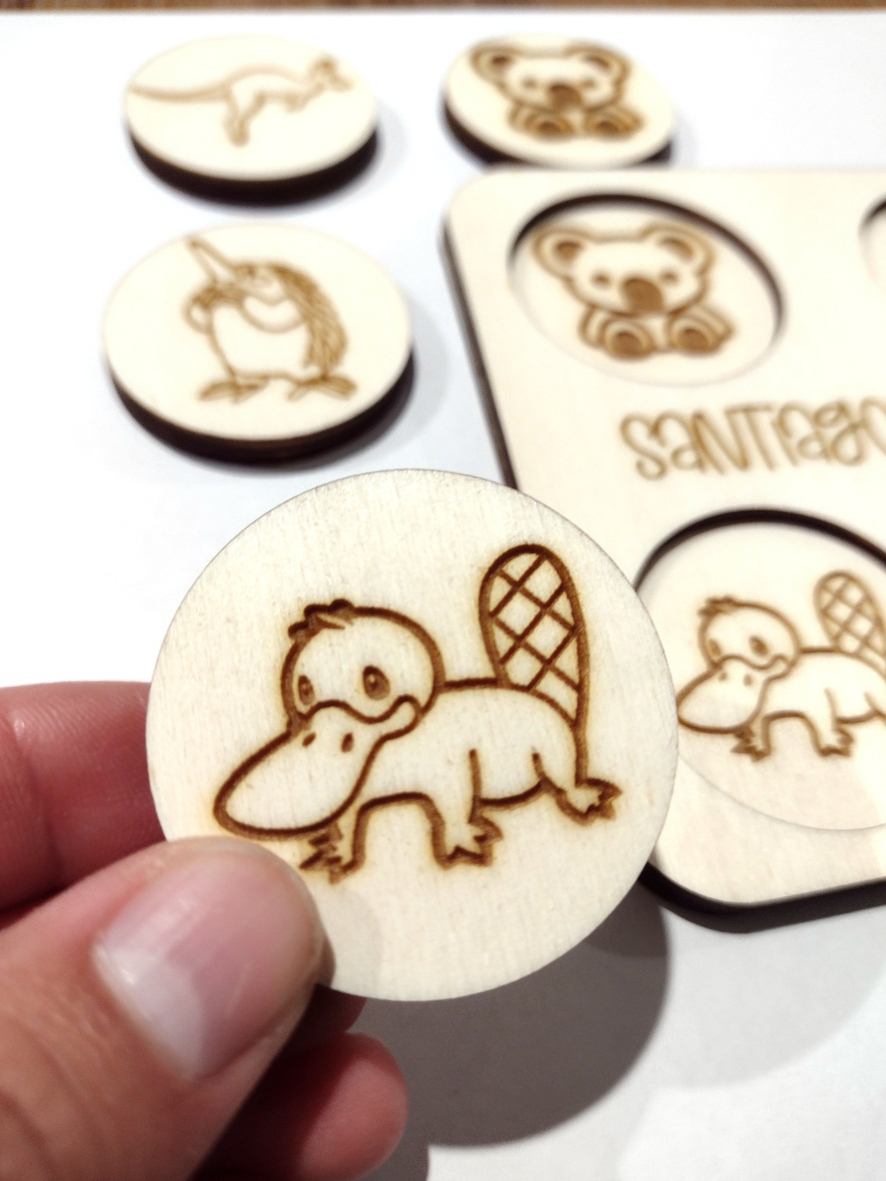 Educational Australian Animal Puzzle