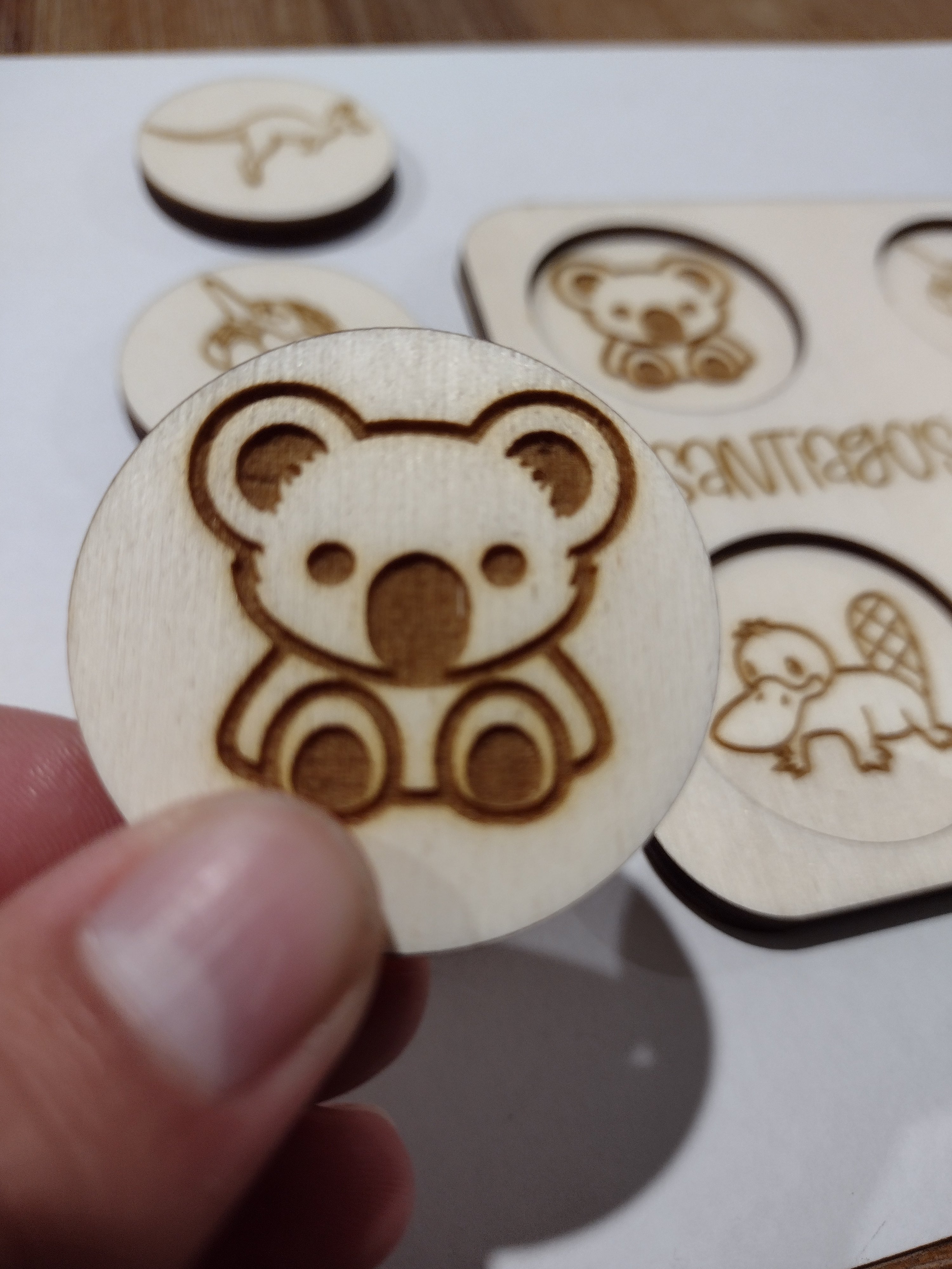 Educational Australian Animal Puzzle