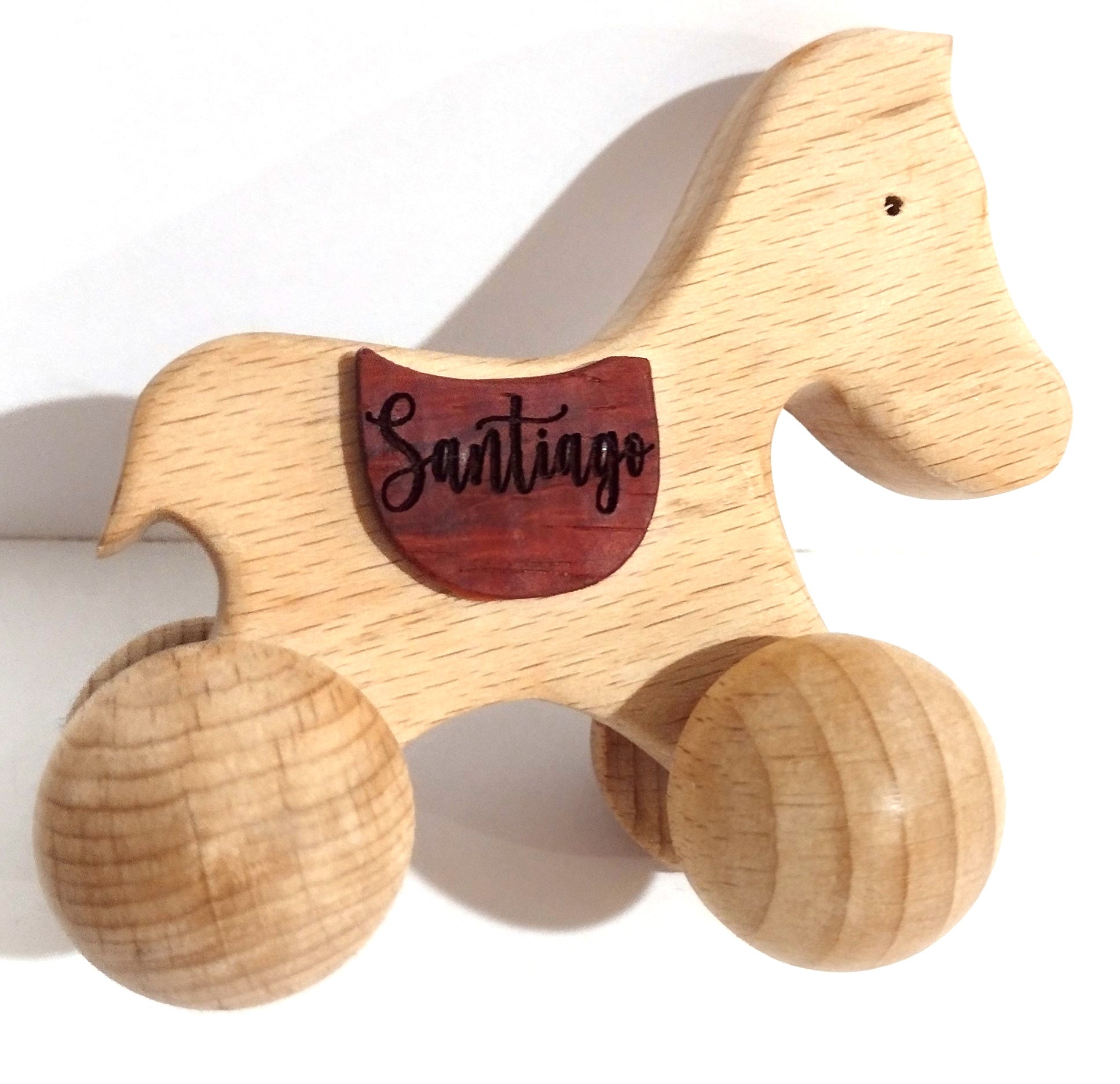 Montessori Wooden Baby Horse Toy