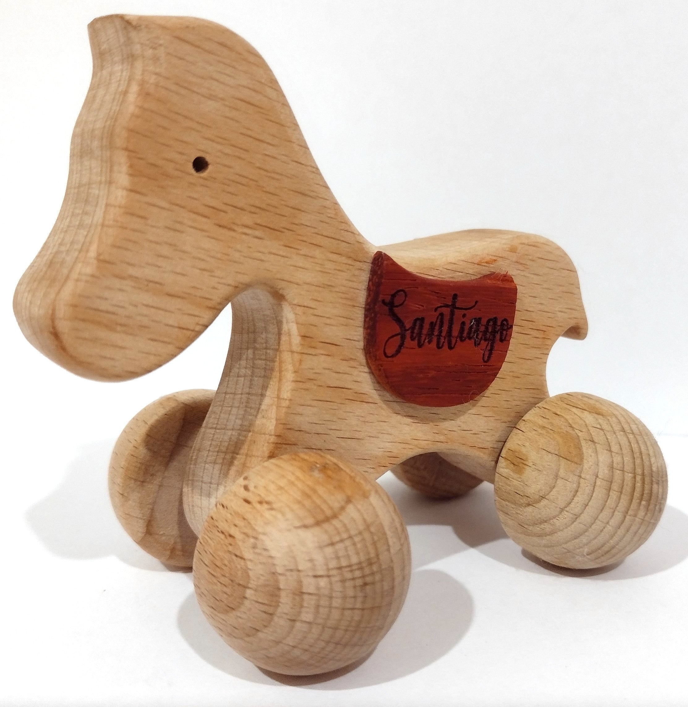 Montessori Wooden Baby Horse Toy