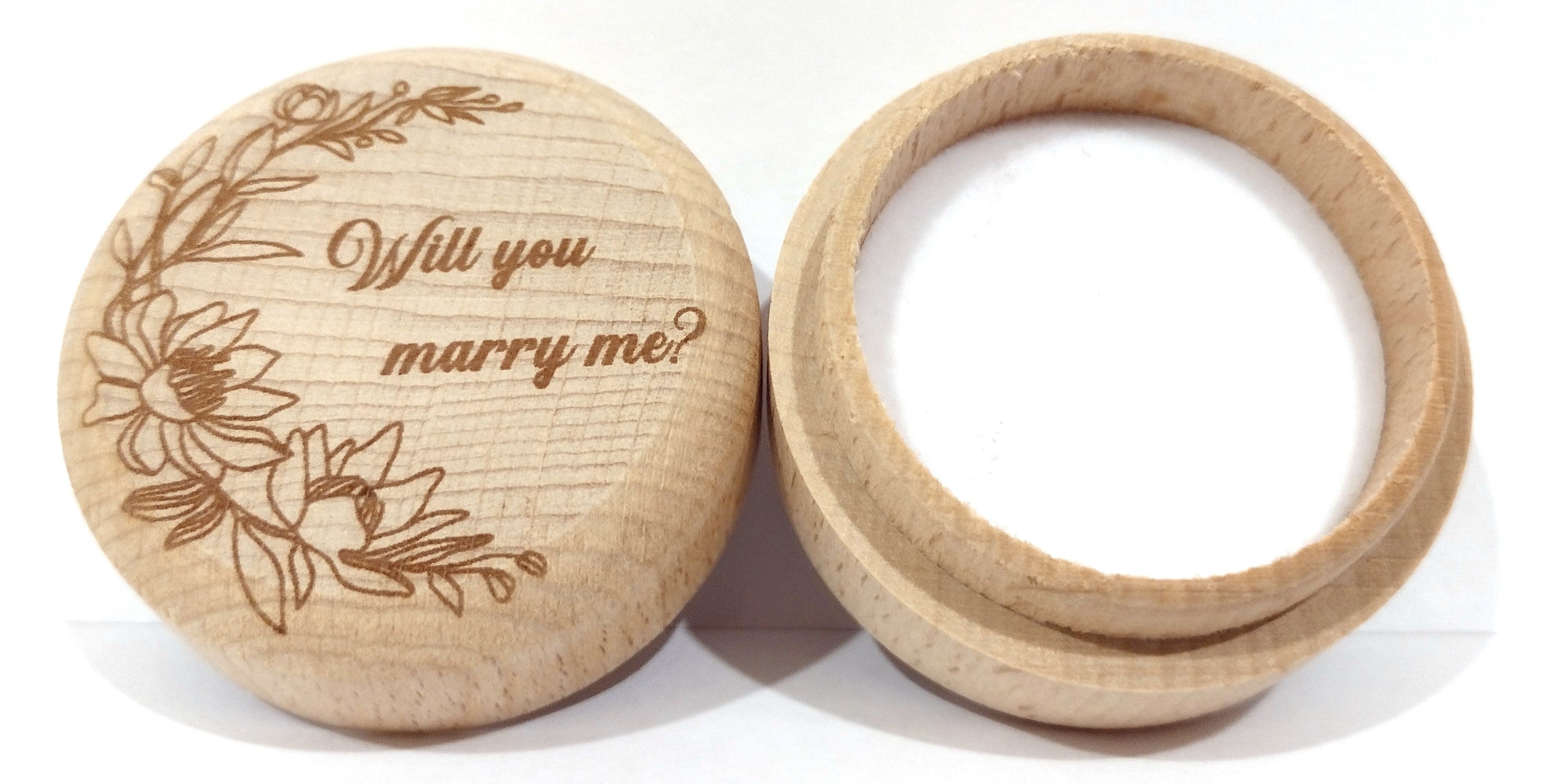 Will you marry me? Ring Box - Engagement - Proposal