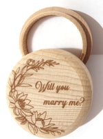Load image into Gallery viewer, Will you marry me? Ring Box - Engagement - Proposal
