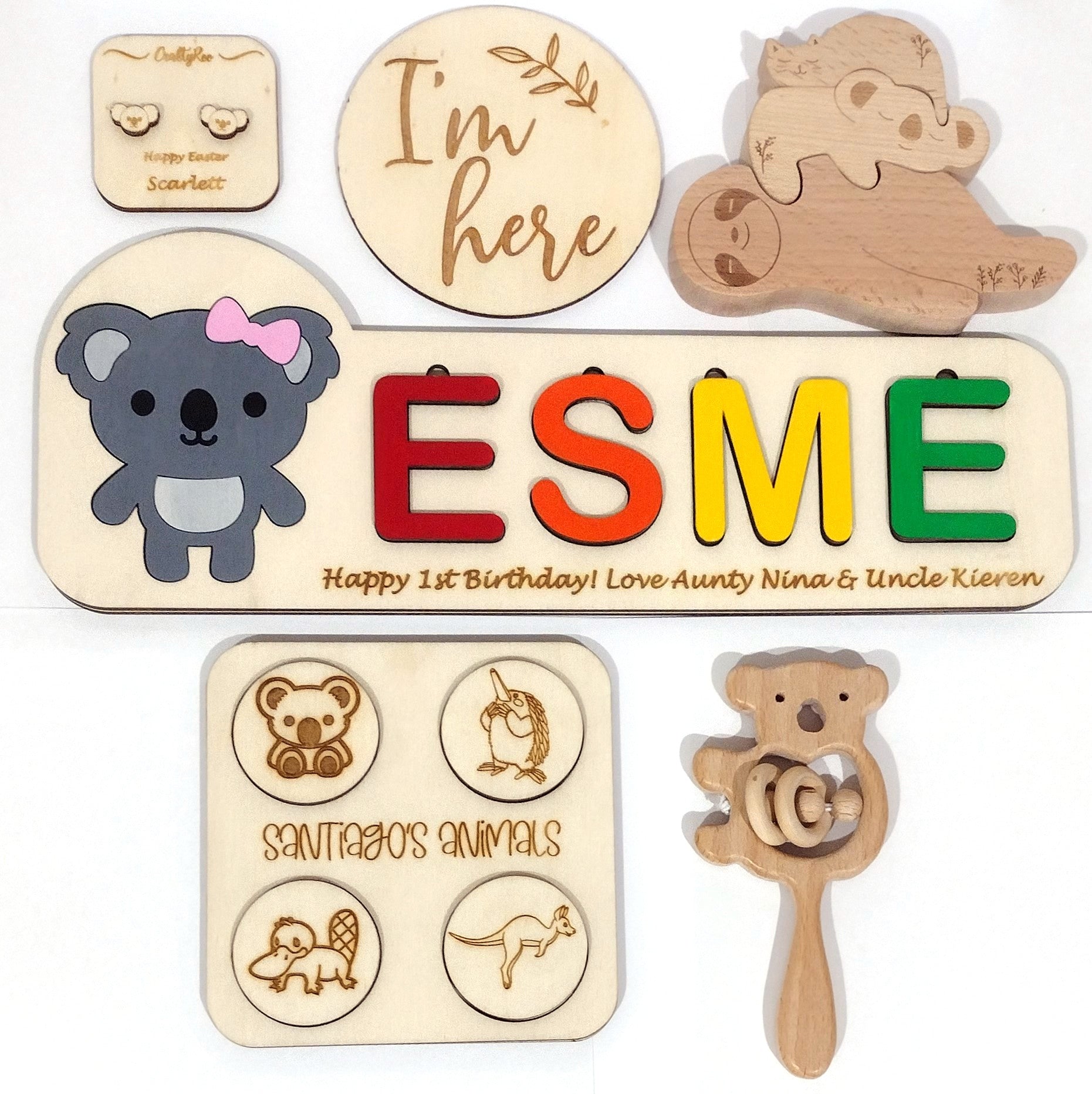 Koala Gift Box for Baby and Mum