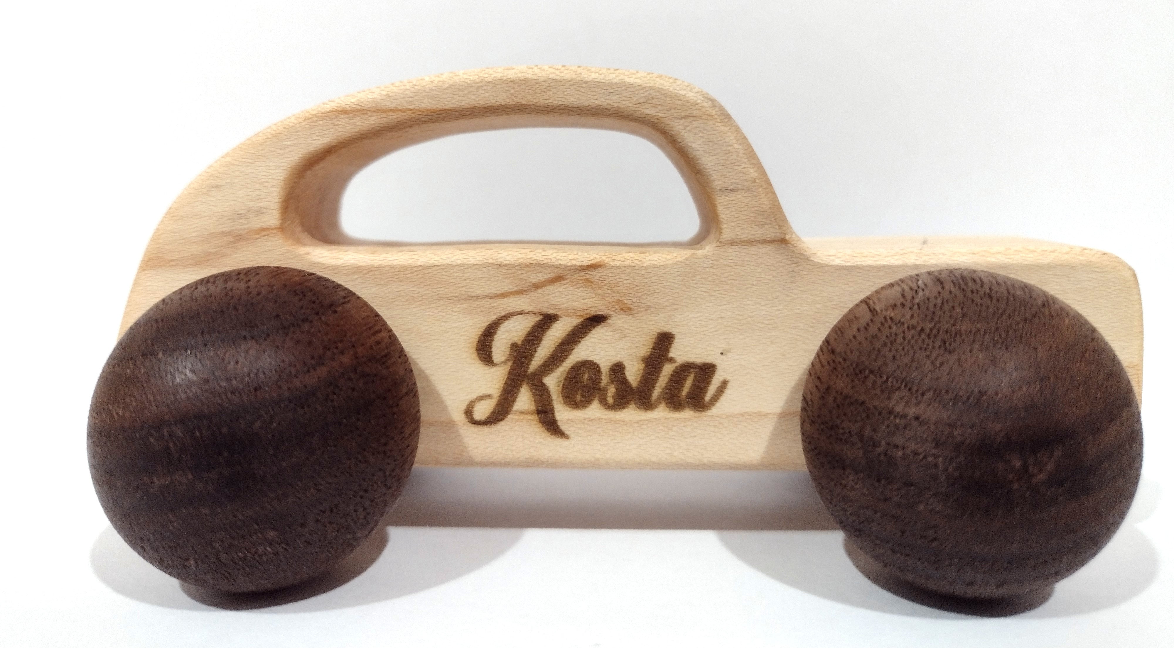 Montessori Wooden Car