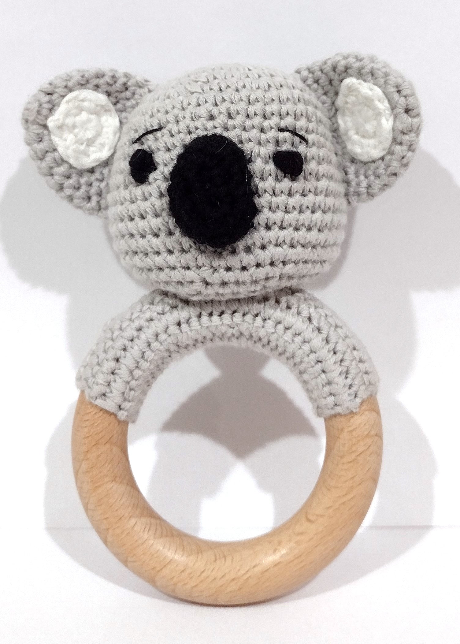 Handmade Koala Teether (Name or Name + DOB) Personalised