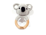 Load image into Gallery viewer, Handmade Koala Teether (Name or Name + DOB) Personalised
