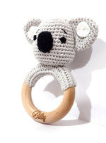 Load image into Gallery viewer, Handmade Koala Teether (Name or Name + DOB) Personalised
