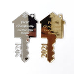 Load image into Gallery viewer, First Christmas in our new home 2021 Key Ornament
