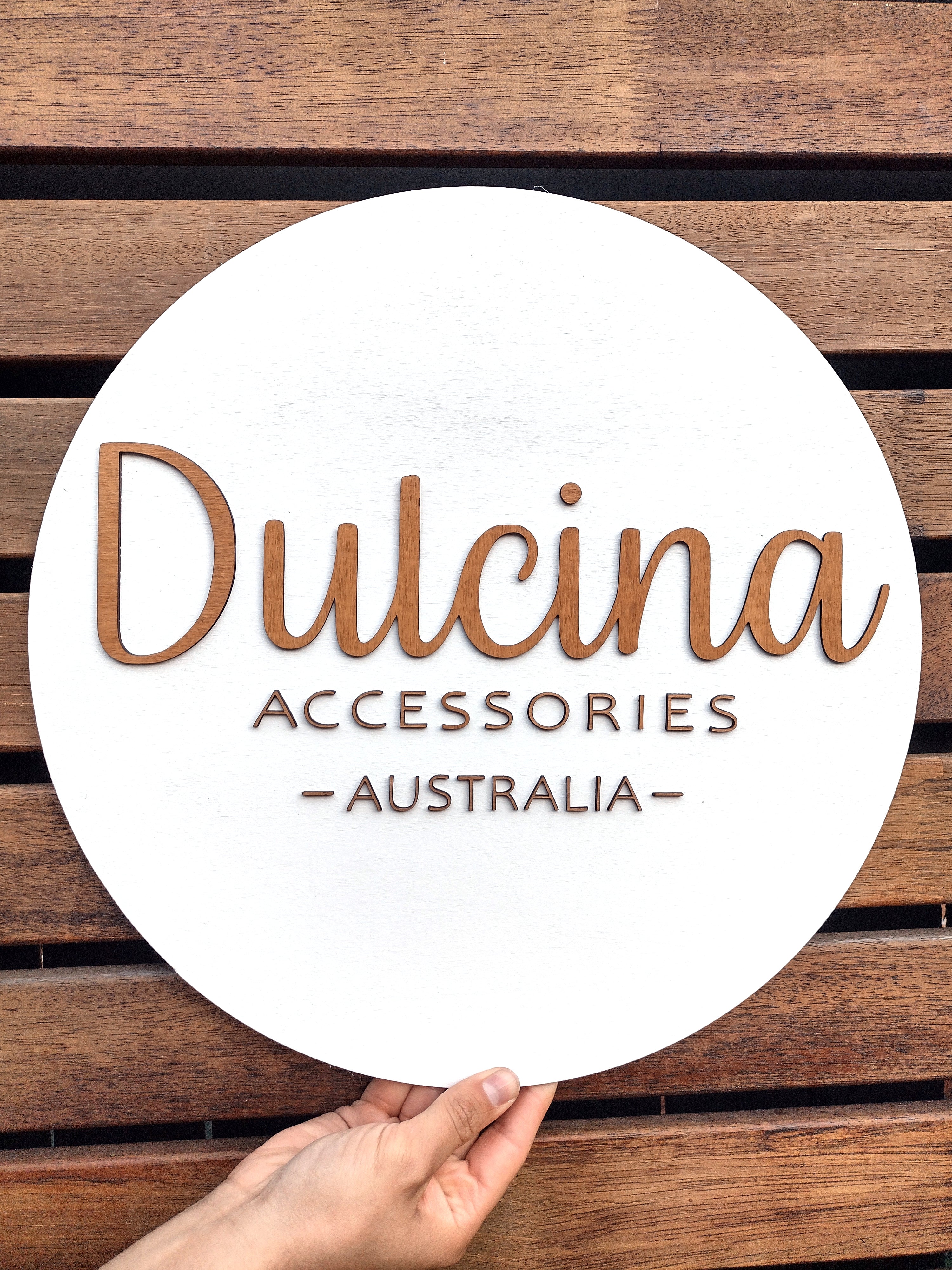 Name or Business Wooden Sign