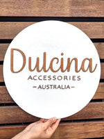 Load image into Gallery viewer, Name or Business Wooden Sign
