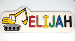 Load image into Gallery viewer, Excavator - Digger Name Puzzle
