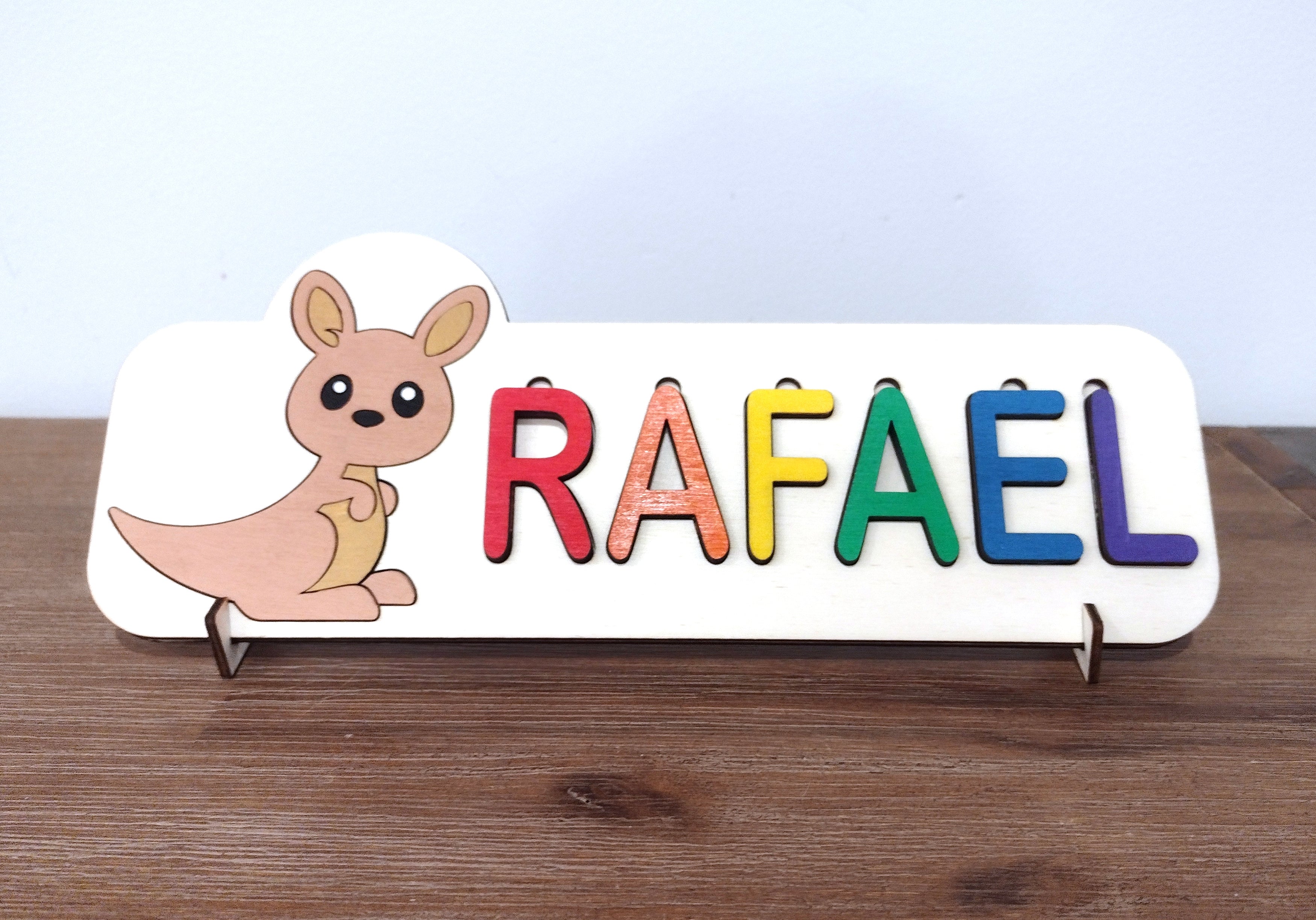 Kangaroo Name Puzzle