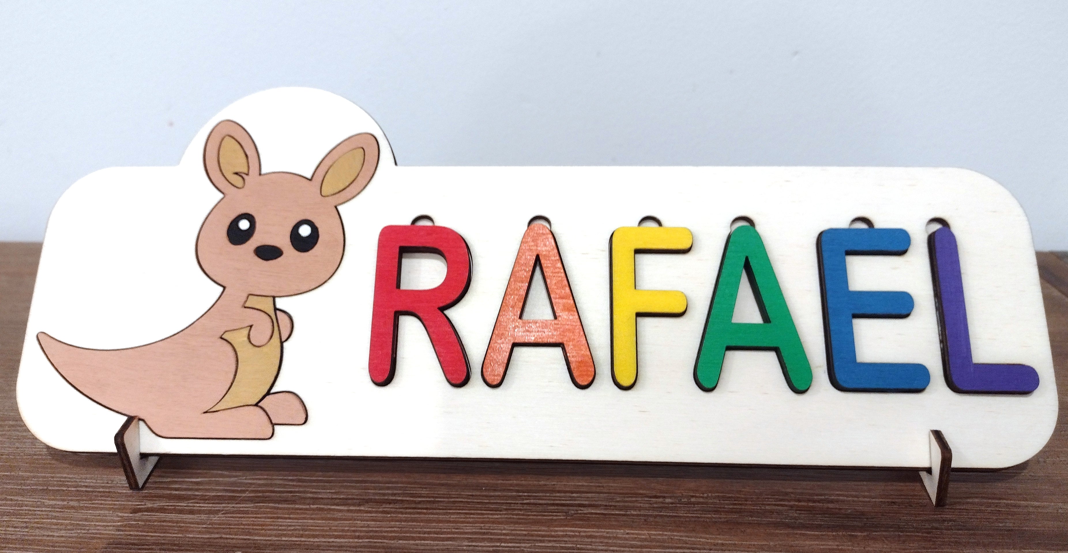 Kangaroo Name Puzzle