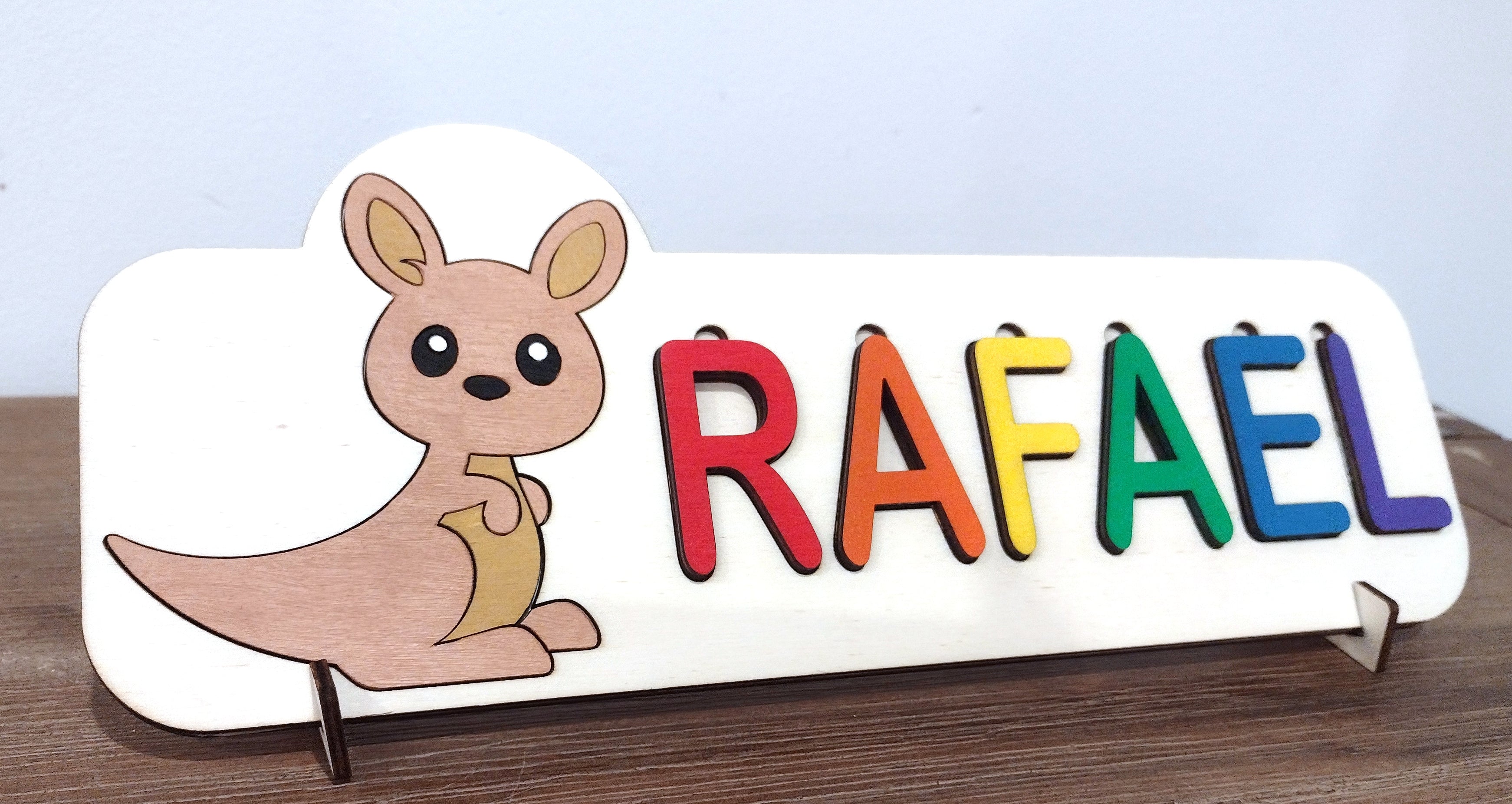 Kangaroo Name Puzzle