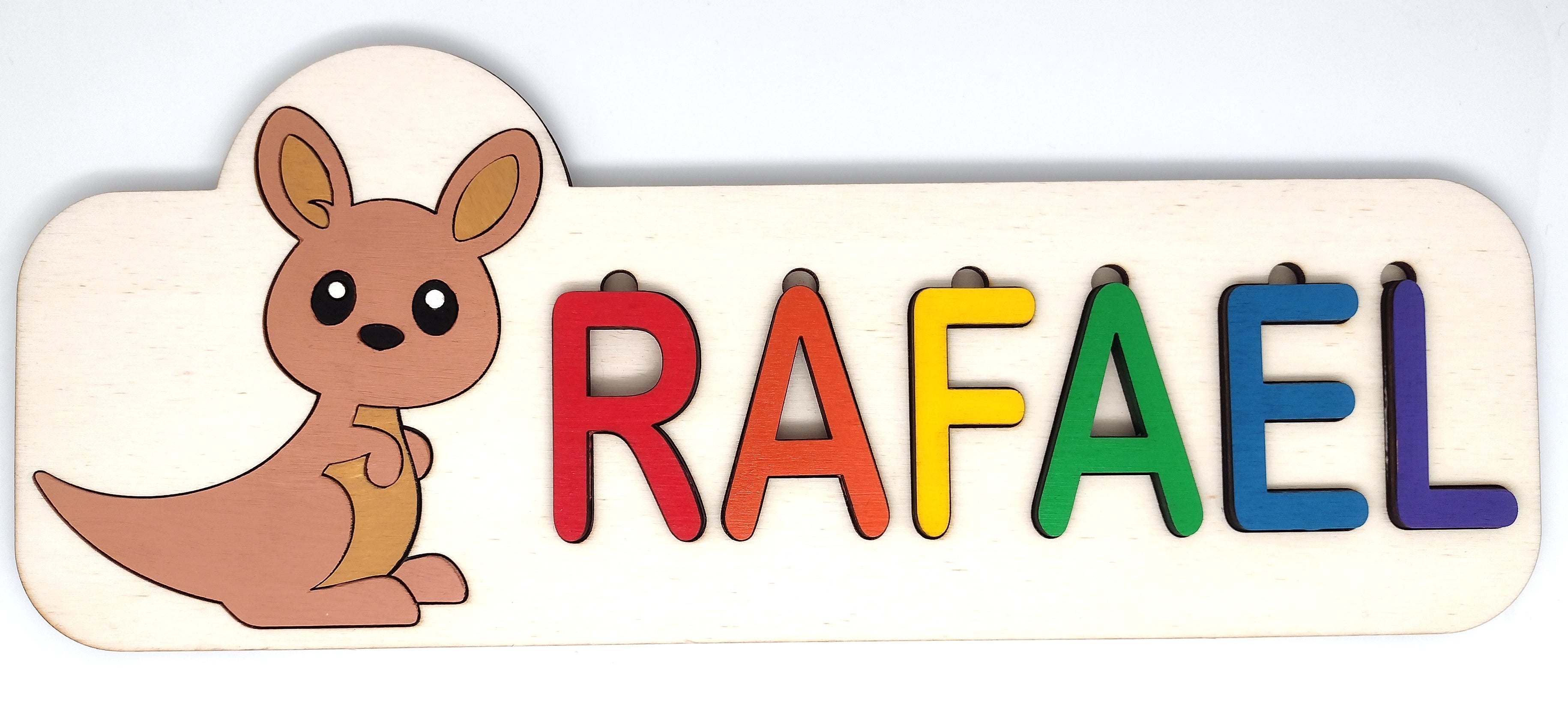 Kangaroo Name Puzzle