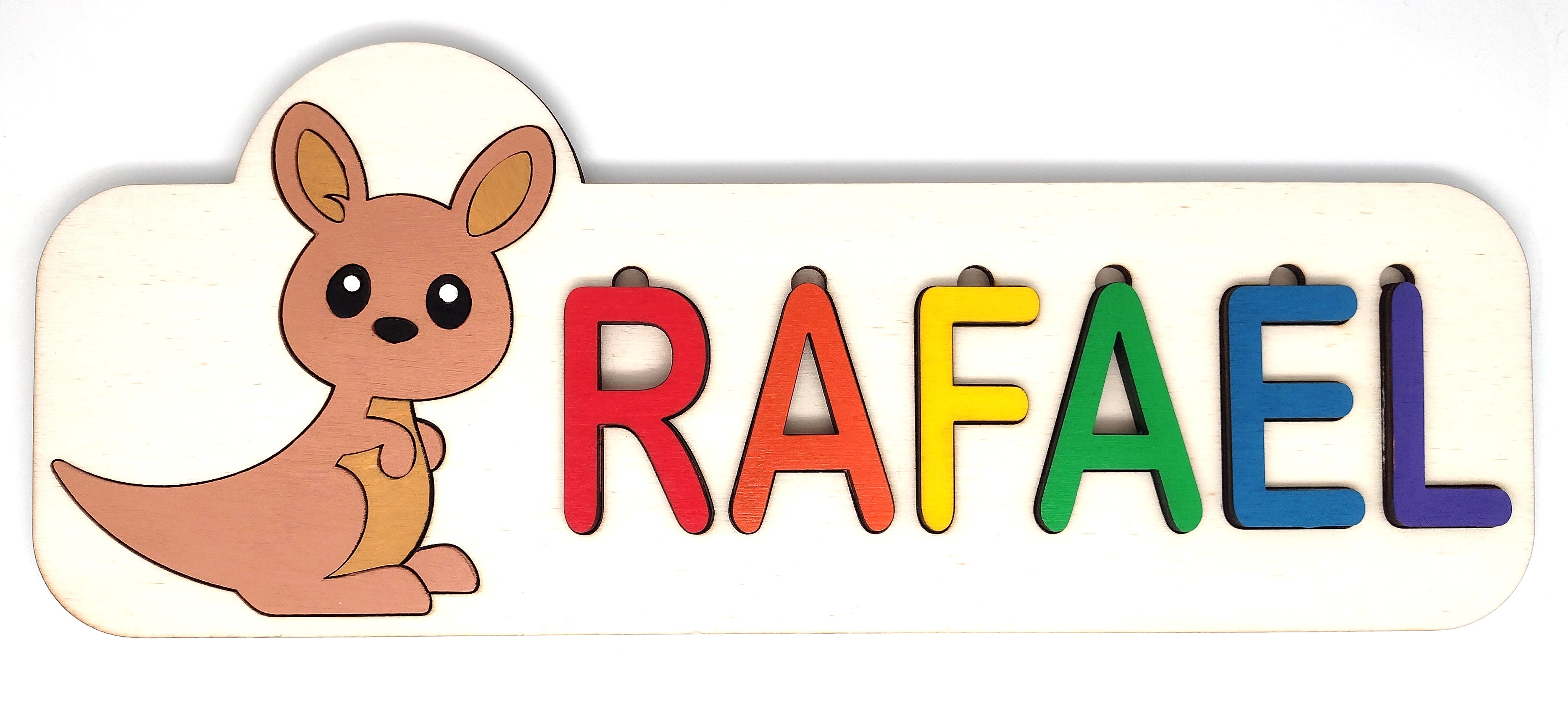 Kangaroo Name Puzzle