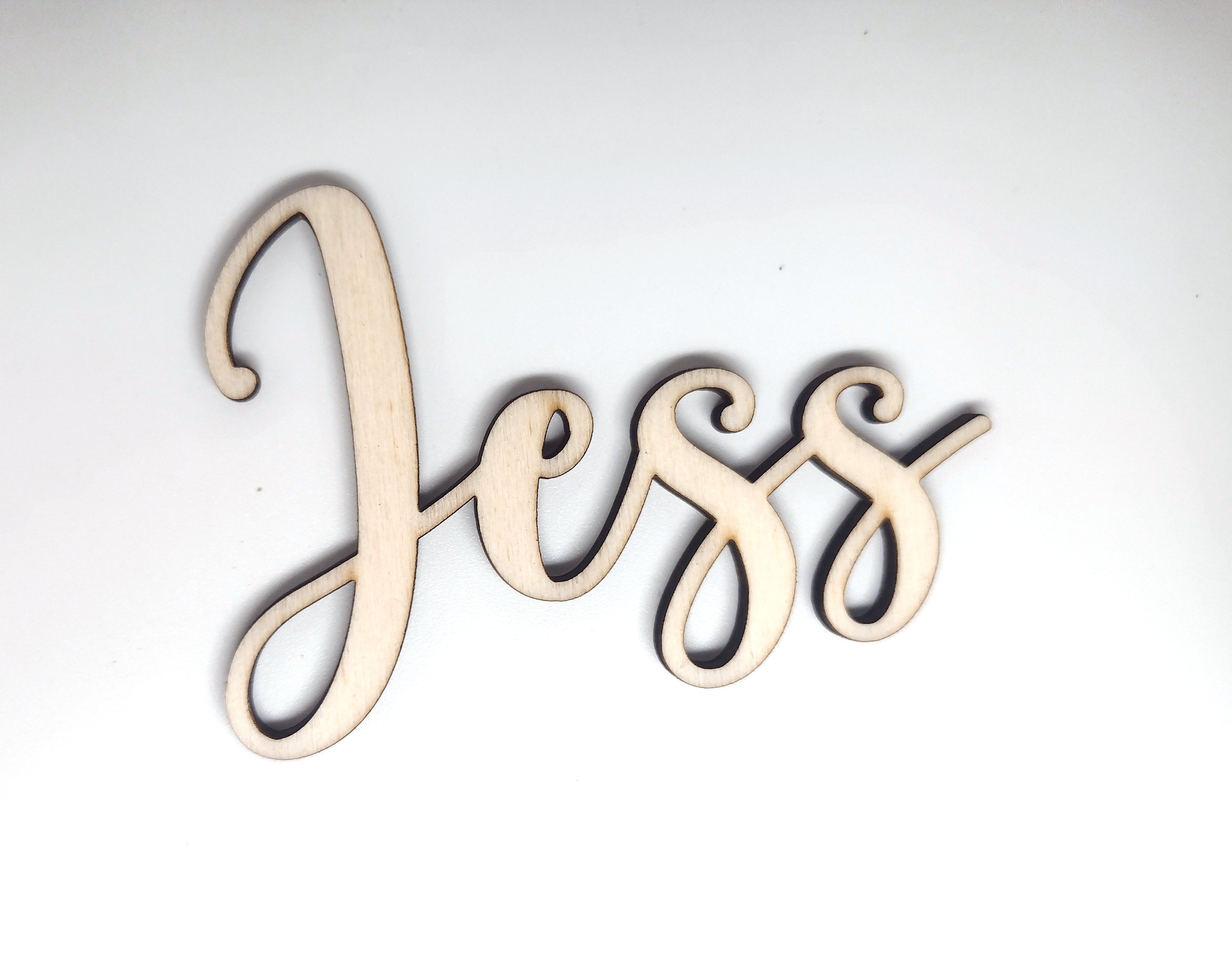 Name Place Cards - Honey Style