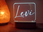 Load image into Gallery viewer, Personalised Acrylic Lamps - Name Only
