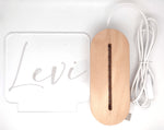Load image into Gallery viewer, Personalised Acrylic Lamps - Name Only
