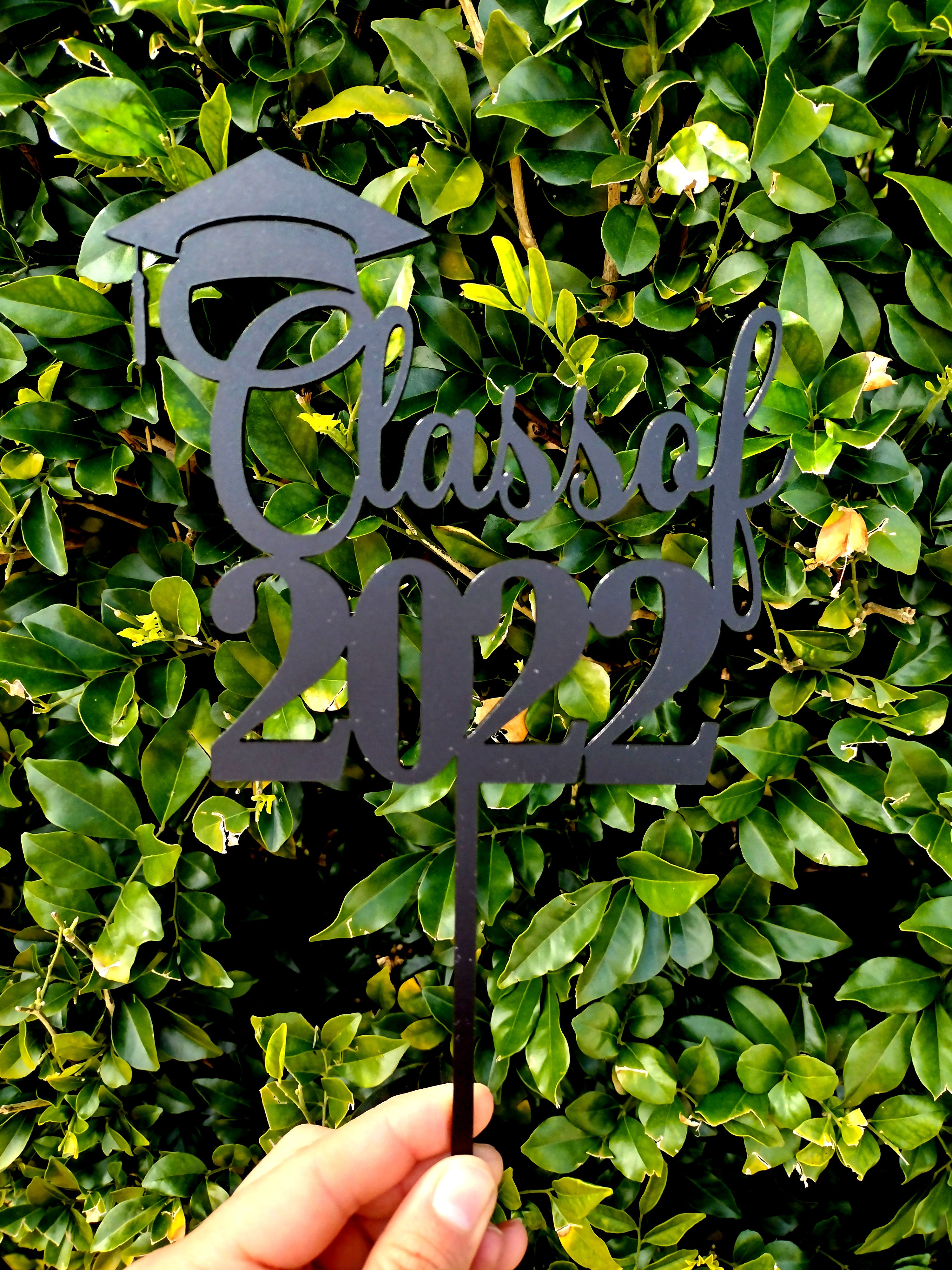 Class of + Year (2022, 2023, 2024) Cake Topper