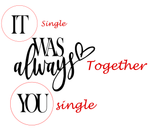 Load image into Gallery viewer, It Was Always You Sign - Craftyroo
