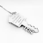 Load image into Gallery viewer, First Christmas in our new home (2019, 2020, 2021, 2022, 2023, 2024) + Names Key Ornament
