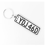 Load image into Gallery viewer, Personalised Number Plates Keychain
