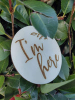 Load image into Gallery viewer, New Born Announcement Information - Craftyroo
