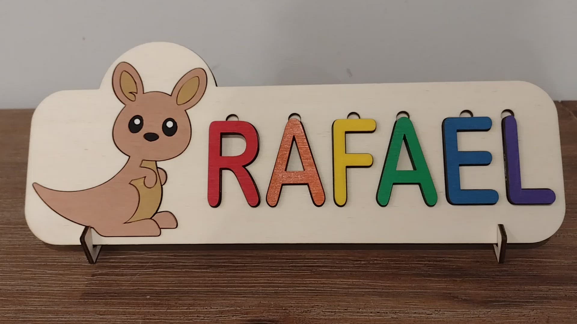 Kangaroo Name Puzzle