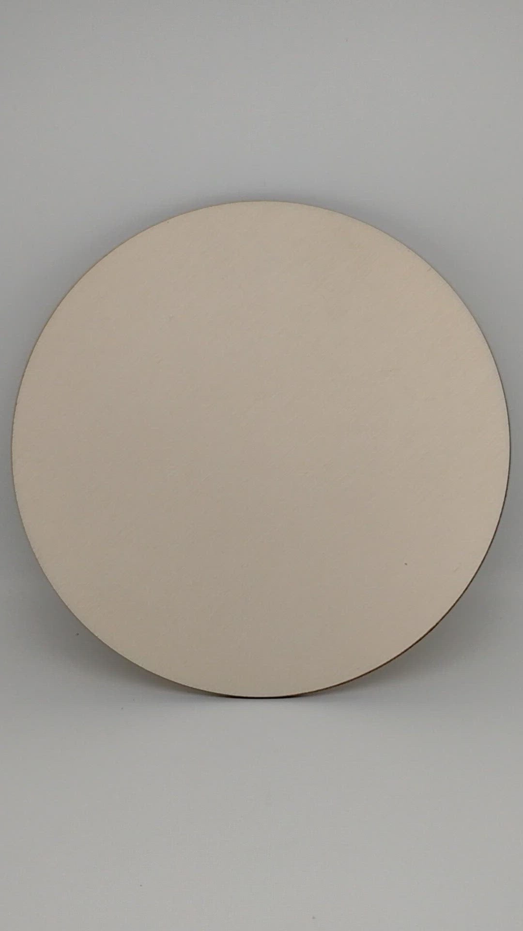 Wooden Disc Blank for DIY